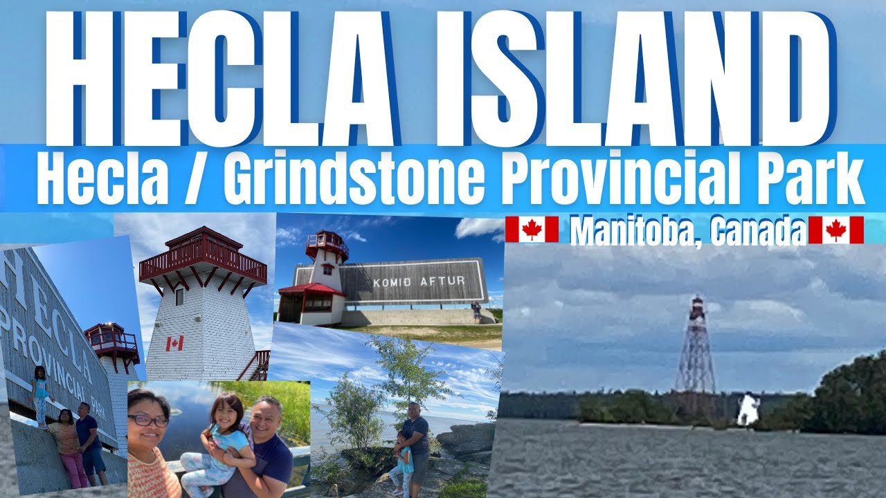🇵🇭🇨🇦Canada Vlog: Hecla Island (Hecla-Grindstone Provincial Park) Manitoba Canada, Day Trip!
