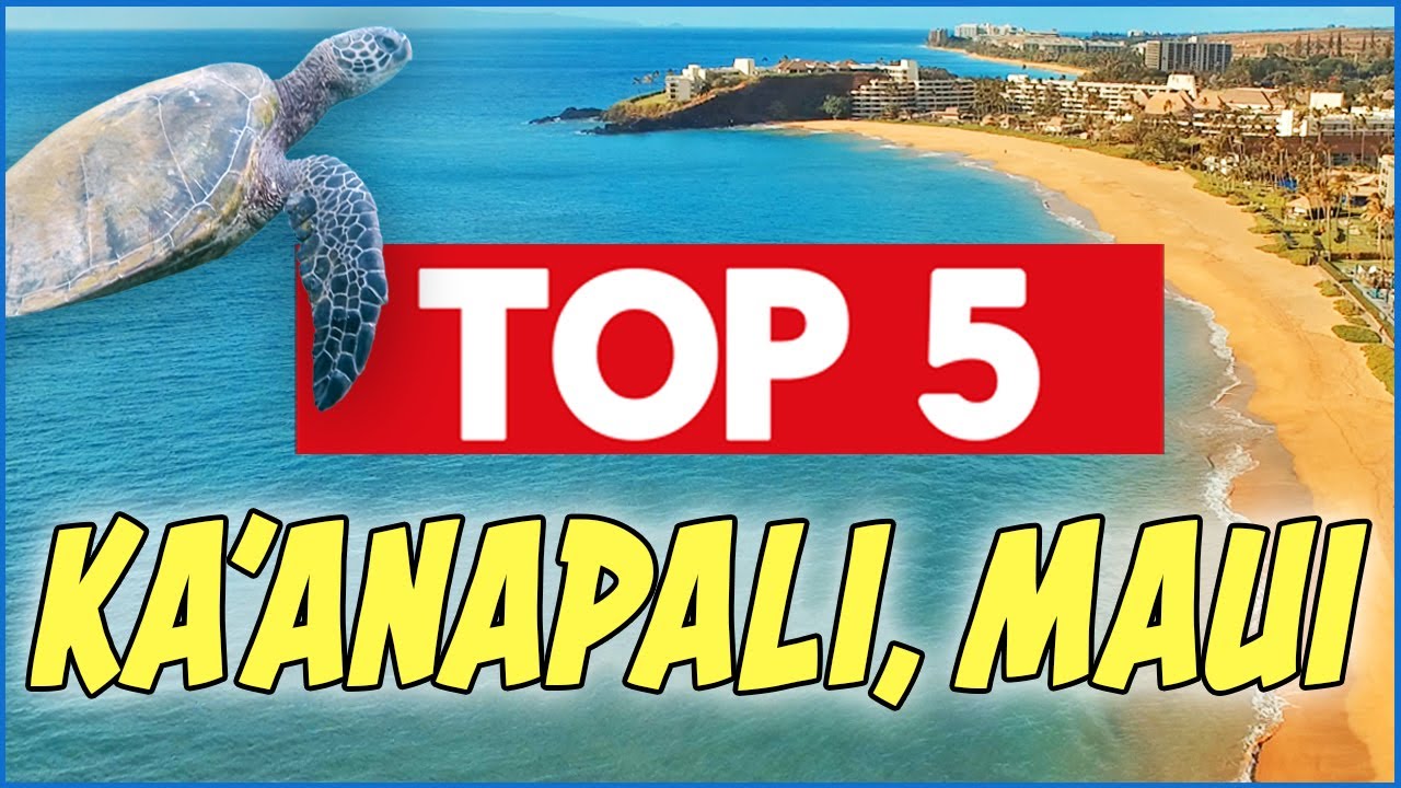 Kaanapali Maui Top 5 Things To Do - Black Rock, Sea Turtles, Golf, Torch Lighting Ceremony