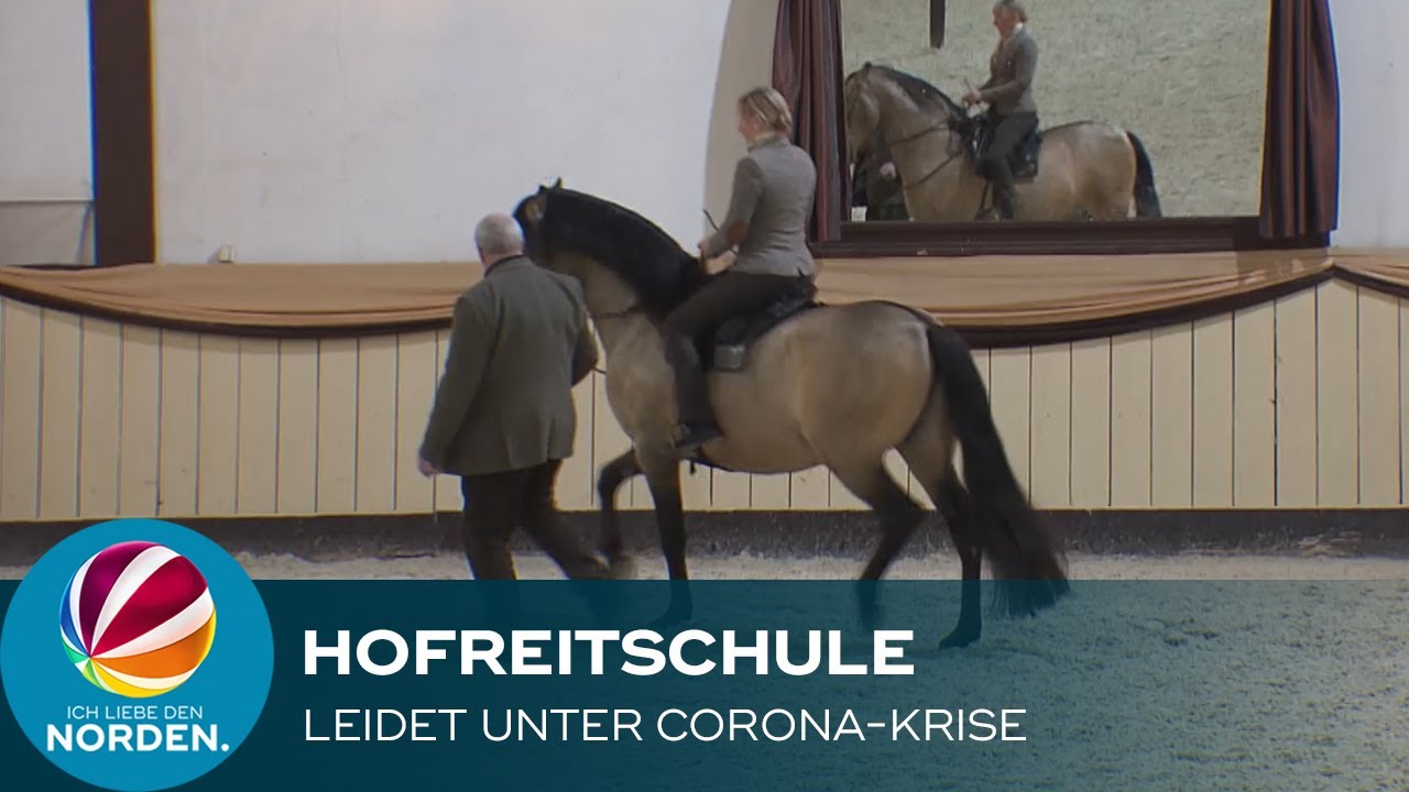 Fürstliche Hofreitschule am Schloss Bückeburg leidet unter der Corona-Krise