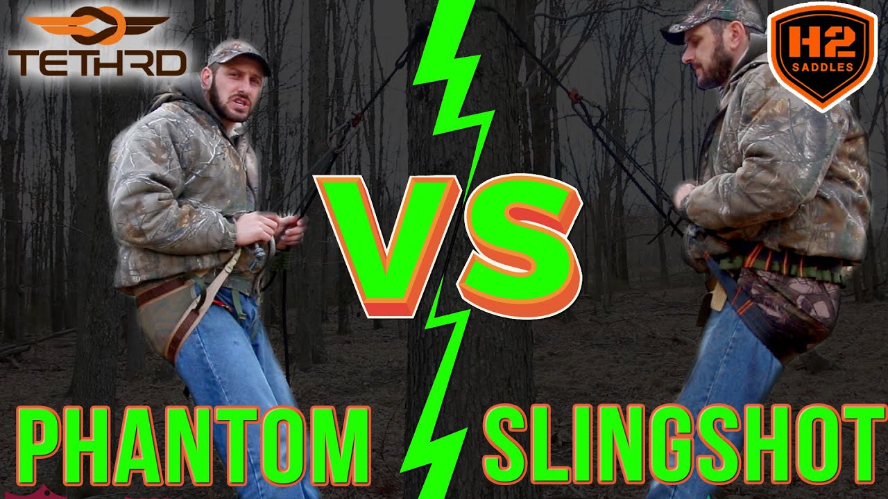 Tethrd Phantom VS H2 Slingshot - Saddle Comparison