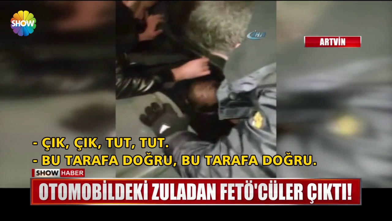 Otomobildeki zuladan FETÖ'cüler çıktı!