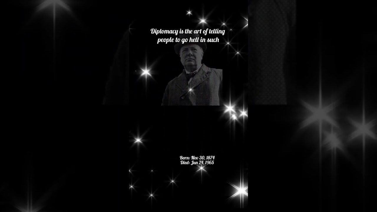 Winston Churchill Quote #Diplomacy #ArtOfCommunication #Negotiation #Persuasion #Tactfulness