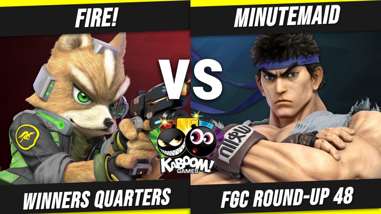 FGC Round Up #48 - WQF - Fire! (Fox) vs NBG | MinuteMaid (Ryu)
