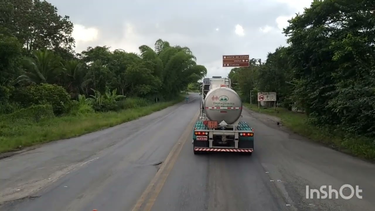 (EP1.009) SAINDO DE ITABUNA  ATE IBICARAI BAHIA  BR415