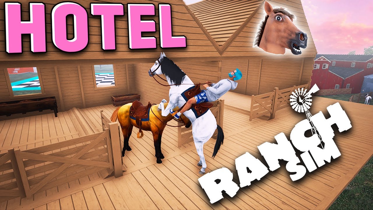 HOTEL PENTRU CAI 😂 Ranch Simulator