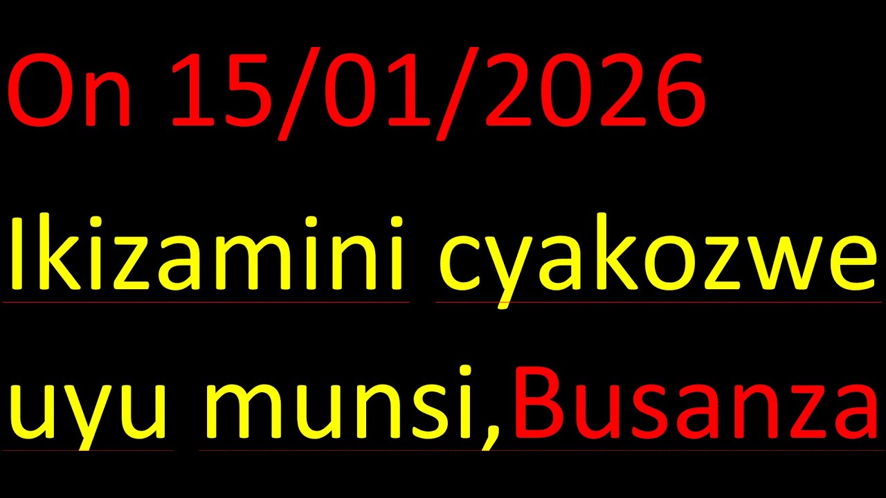 15 01🚨AMATEGEKO Y’UMUHANDA🚨IBIBAZO N’IBISUBIZO🚨🚔🚨BY’IKIZAMI CYA PROVISOIR  CYAKOZWE UY MUNSI 2026