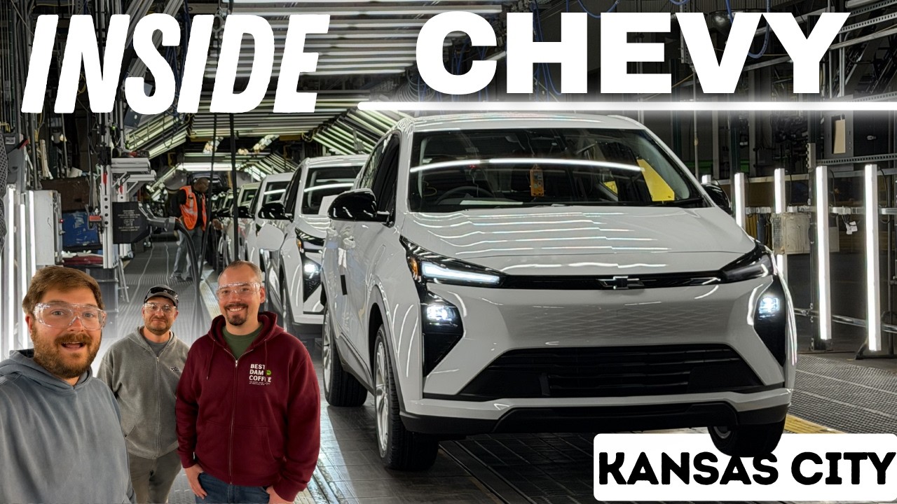 Chevy пригласили нас на завод Bolt EV во время нашего путешествия через всю страну!