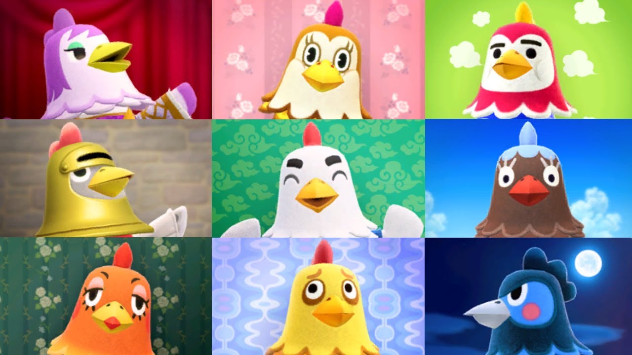All 9 Chicken Villager House Interiors in Animal Crossing: New Horizons
