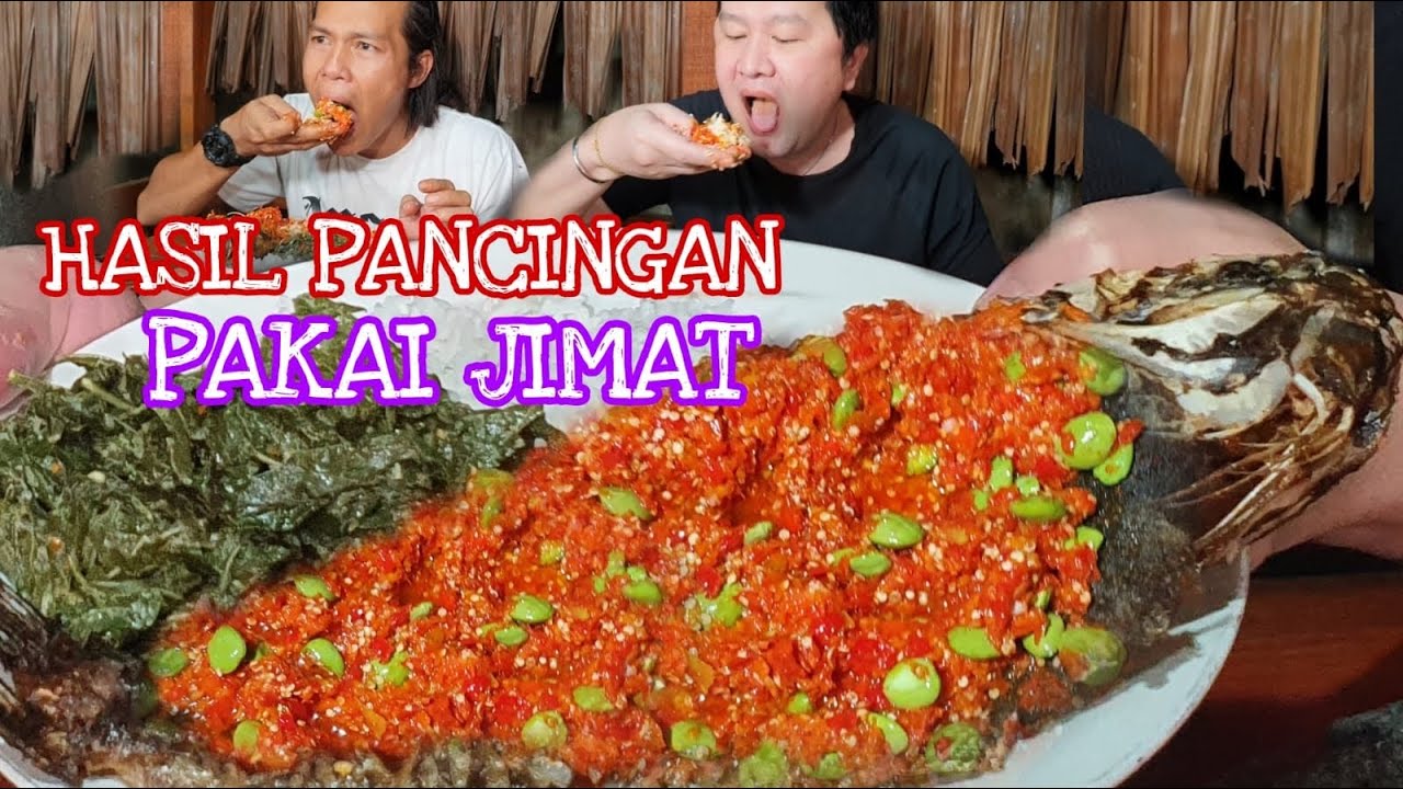 IKAN GANJEN KELENGER SAMBAL KROSAK,,ENAK PARAH !!