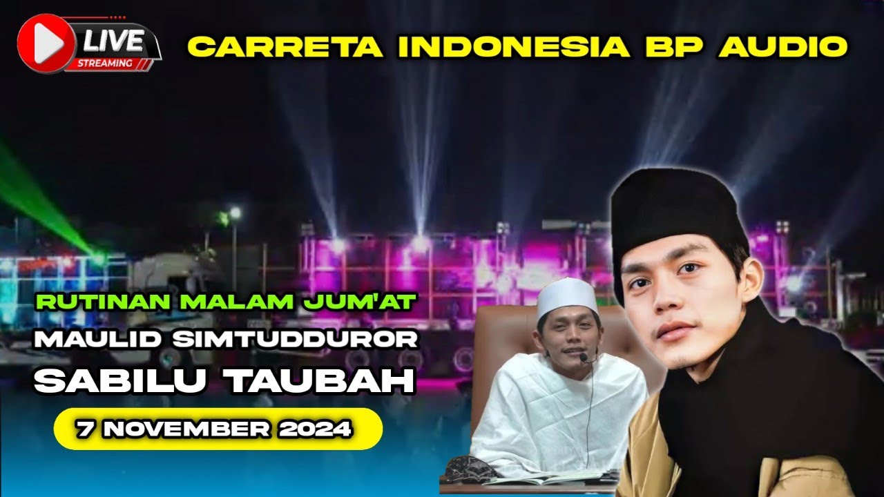 🔴LIVE | RUTINAN MALAM JUM'AT CARRETA INDONESIA BP AUDIO FEAT BREWOG AUDIO DI MARKAS SABILU TAUBAH