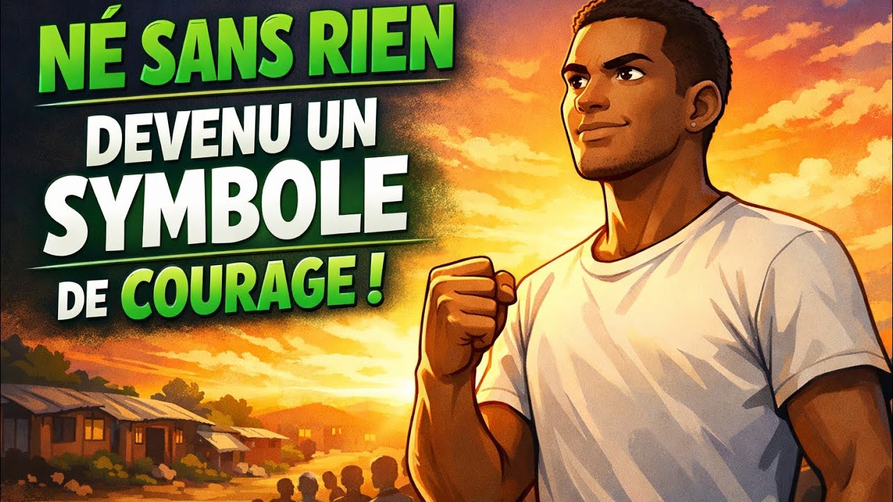 Né sans rien, il est devenu un symbole de courage