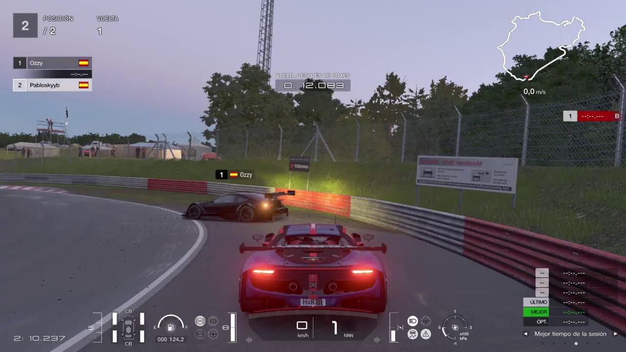 El Ferrari de Max Verstappen en GT7 || PS4 - OnLine