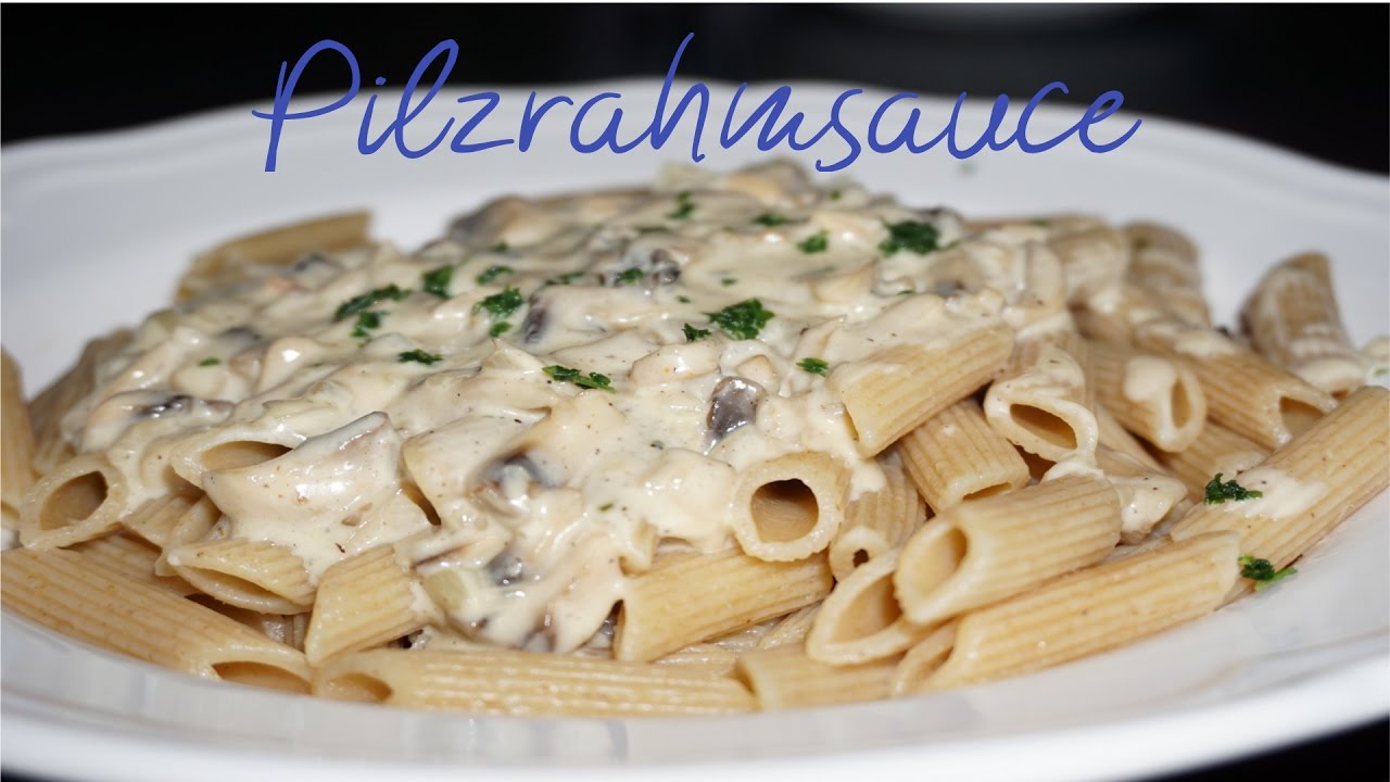 Pilzrahmsauce