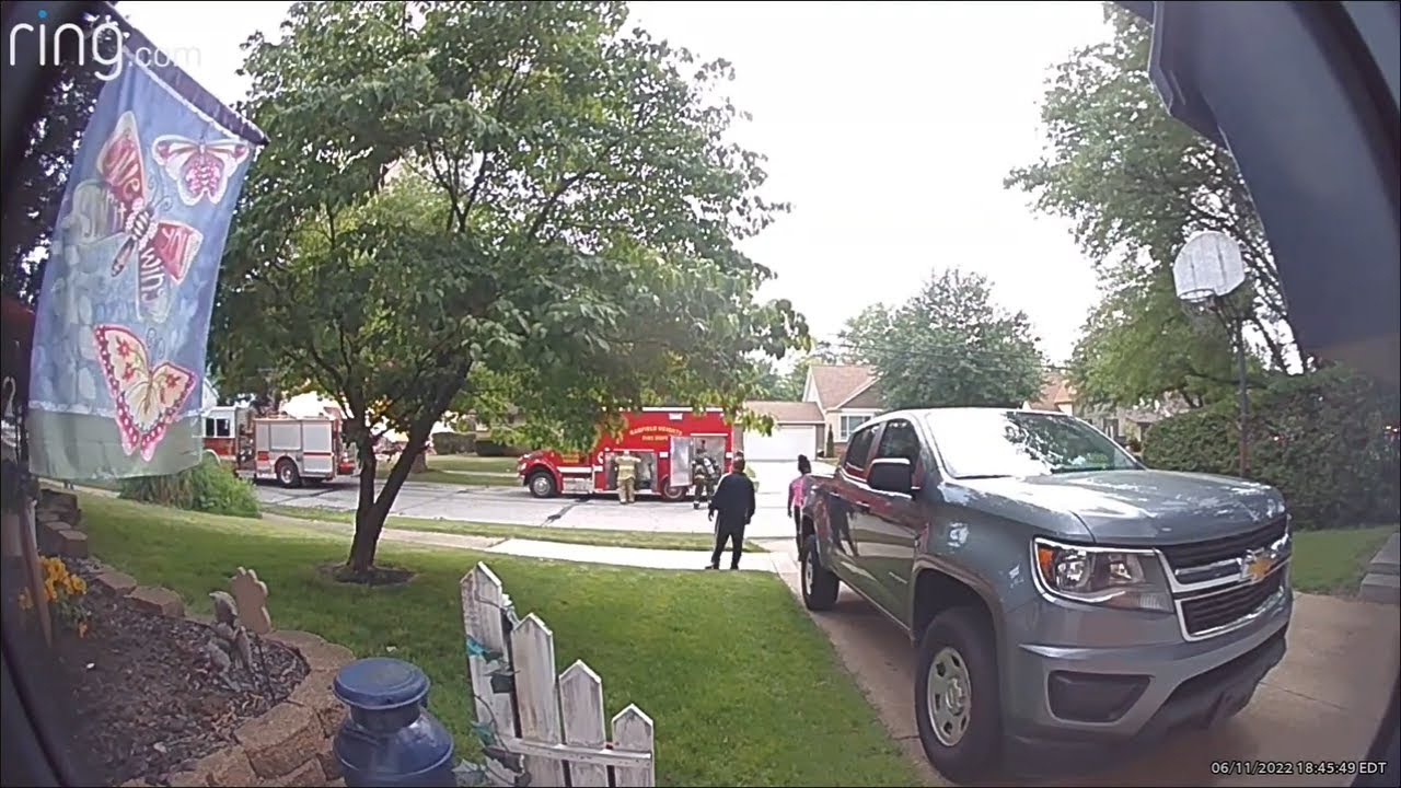 Garfield Heights, Ohio home explosion aftermath caught on Ring Video Doorbell by neighbor