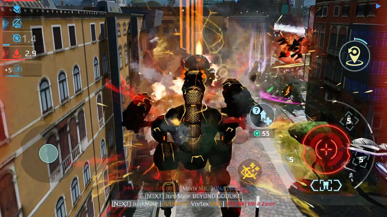 Getting back to business | War Robots gameplay