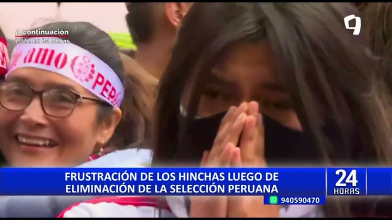 Perú vs Australia: tristeza y frustración entre los hinchas peruanos tras resultados del repechaje