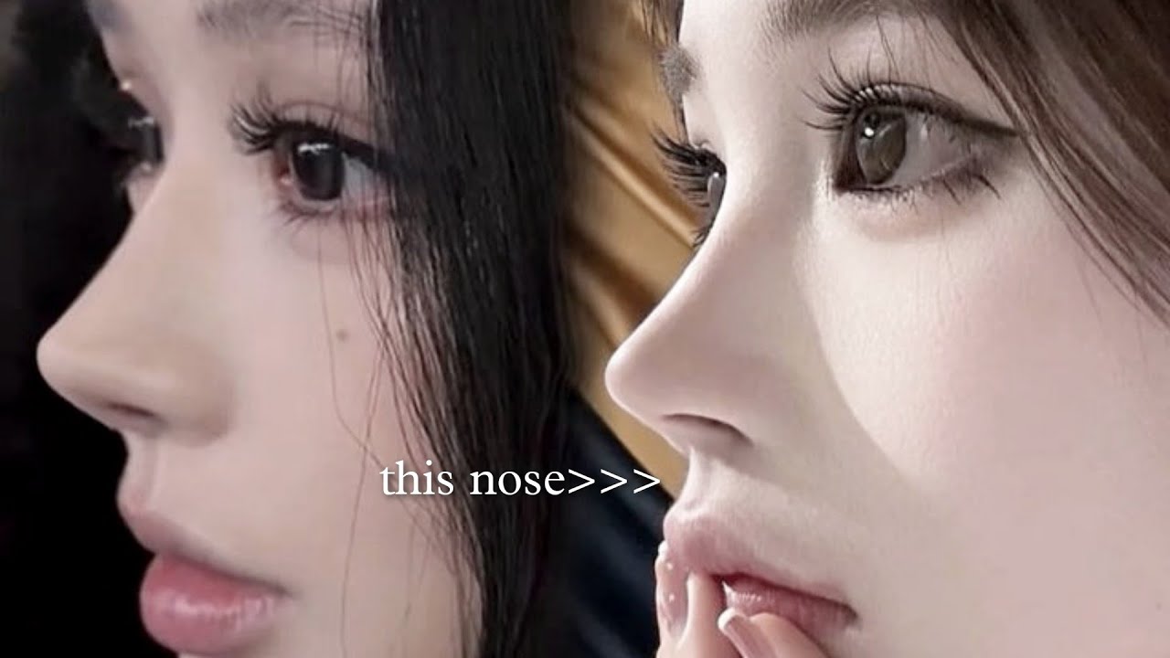 Be honest… were you born with THIS NOSE orrr?? did you just hit the biggest NOSE GLOW UP?