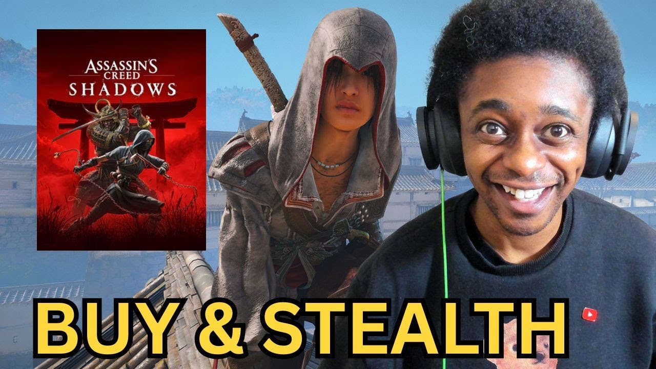 Assassin's Creed Shadows Naoe STEALTH & Store Gear Showcase (Full Video)