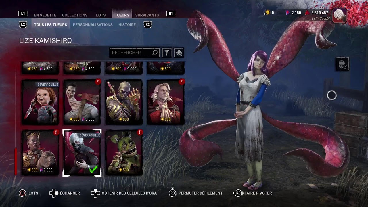 Ces tueur vont me rendre fou...dead by Daylight