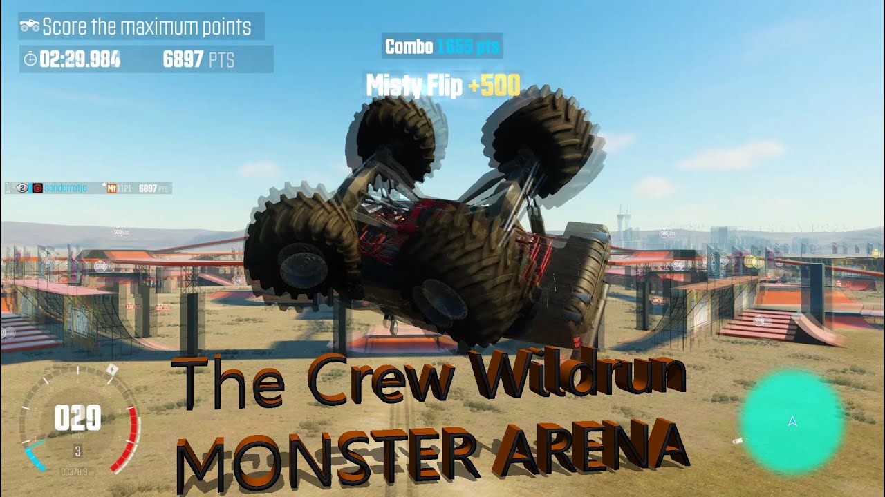 The Crew Wildrun stunts monstertruck (Monster Arena)
