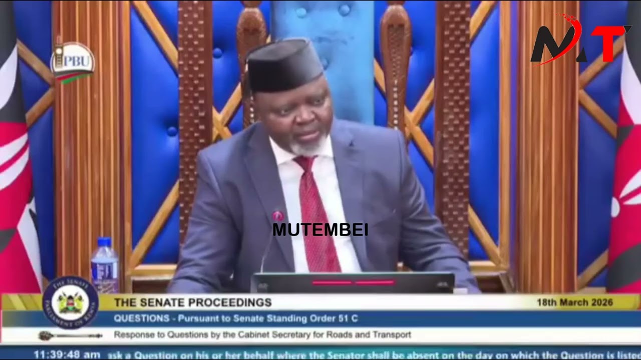 DRAMA IN SENATE! LISTEN TO FEARLESS MIMI NDIO SIFUNA ASKED CS CHIRCHIR FACE TO FACE ON FLOODS!!!