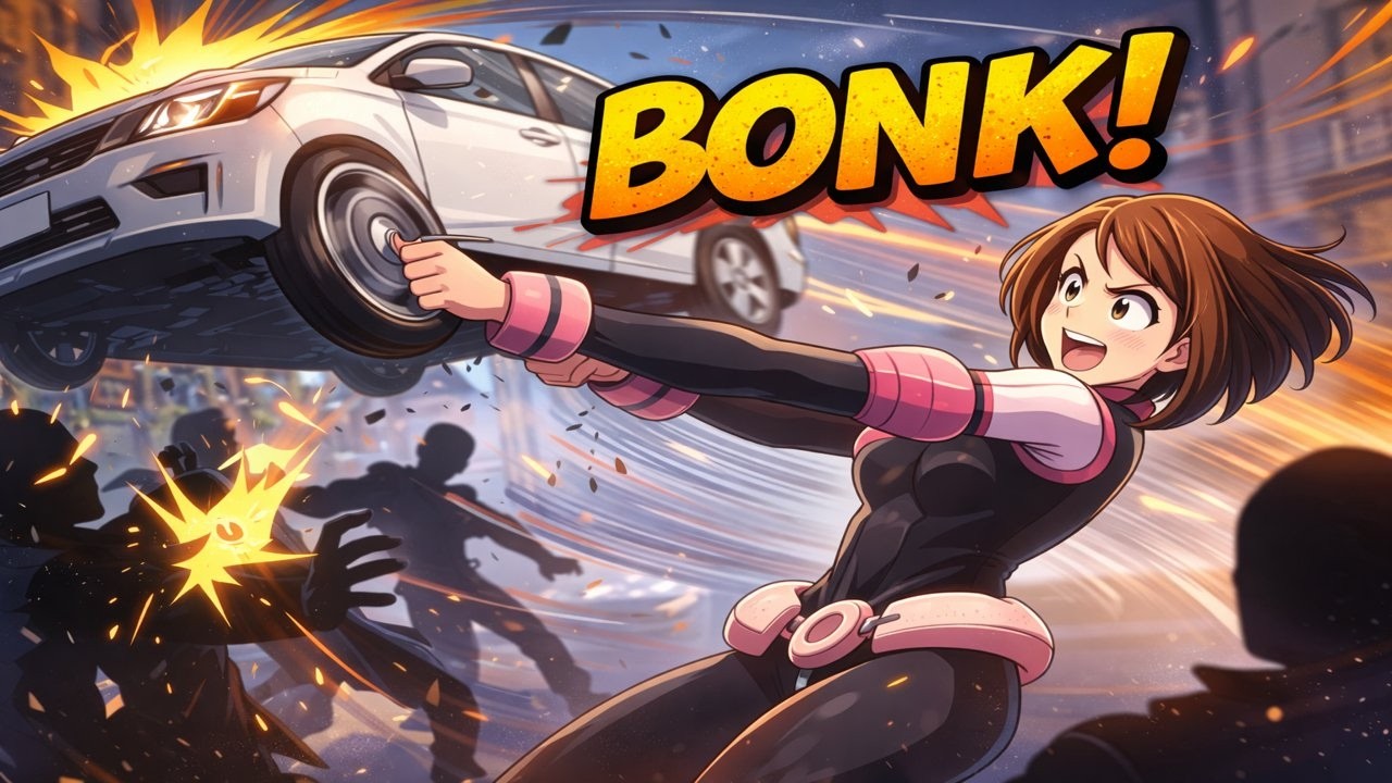 Blue Uraraka Used Car Specialist | My Hero Ultra Rumble (Ace Rank)
