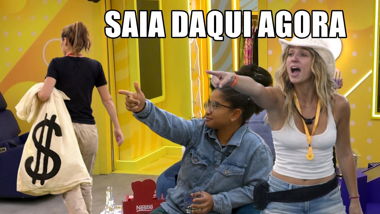SAMIRA EXPULSA ANA PAULA DO QUARTO DO LIDER APÓS HUMILH...