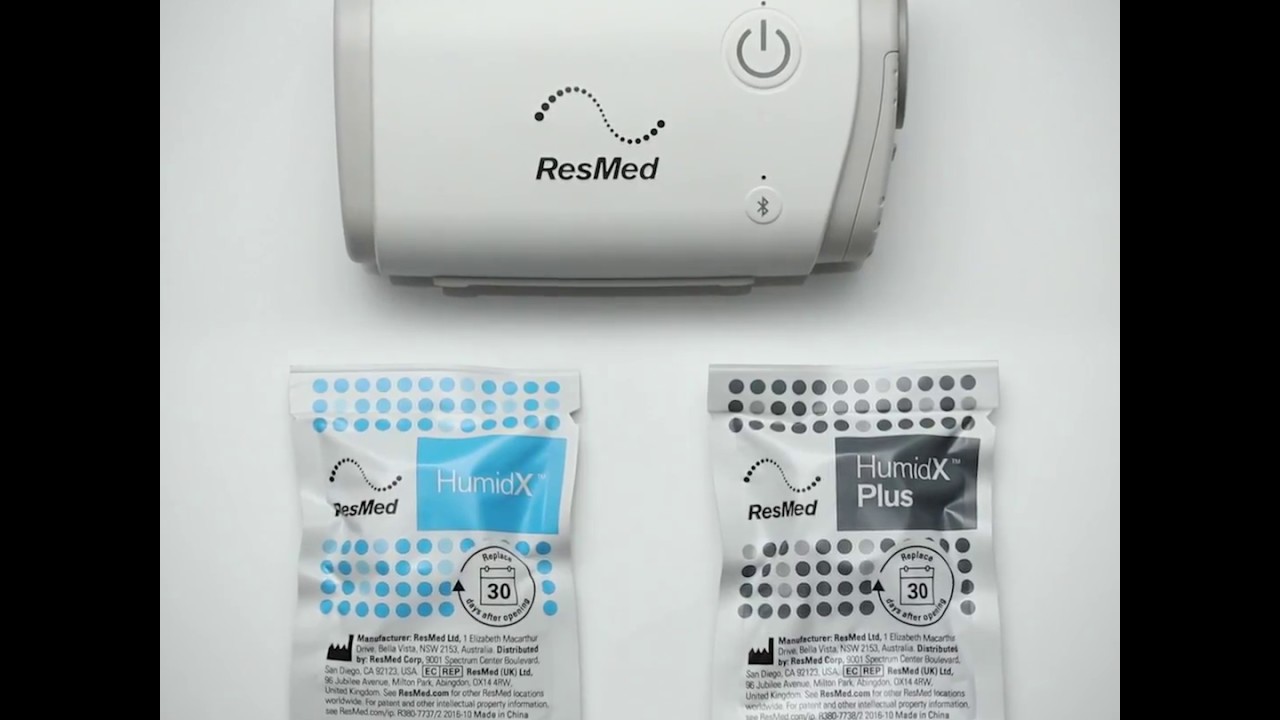 ResMed AirMini™ - How to use HumidX & HumidX Plus
