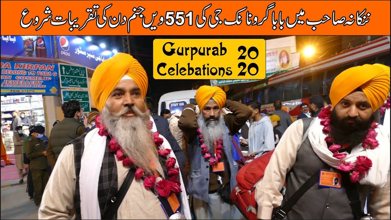 Gurpurab Celebrations 2020! Arrival of Sikhs from India.  Gimmi TV UK