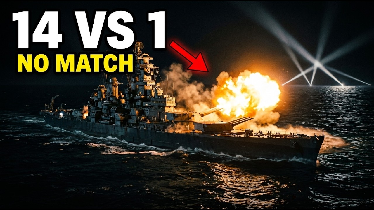 14 to 1 Odds: The Night USS Washington Slaughtered a Japanese Fleet