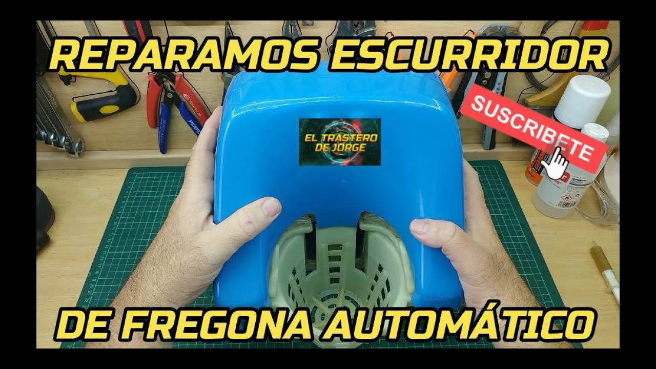 REPARAMOS ESCURRIDOR DE FREGONA AUTOMÁTICO