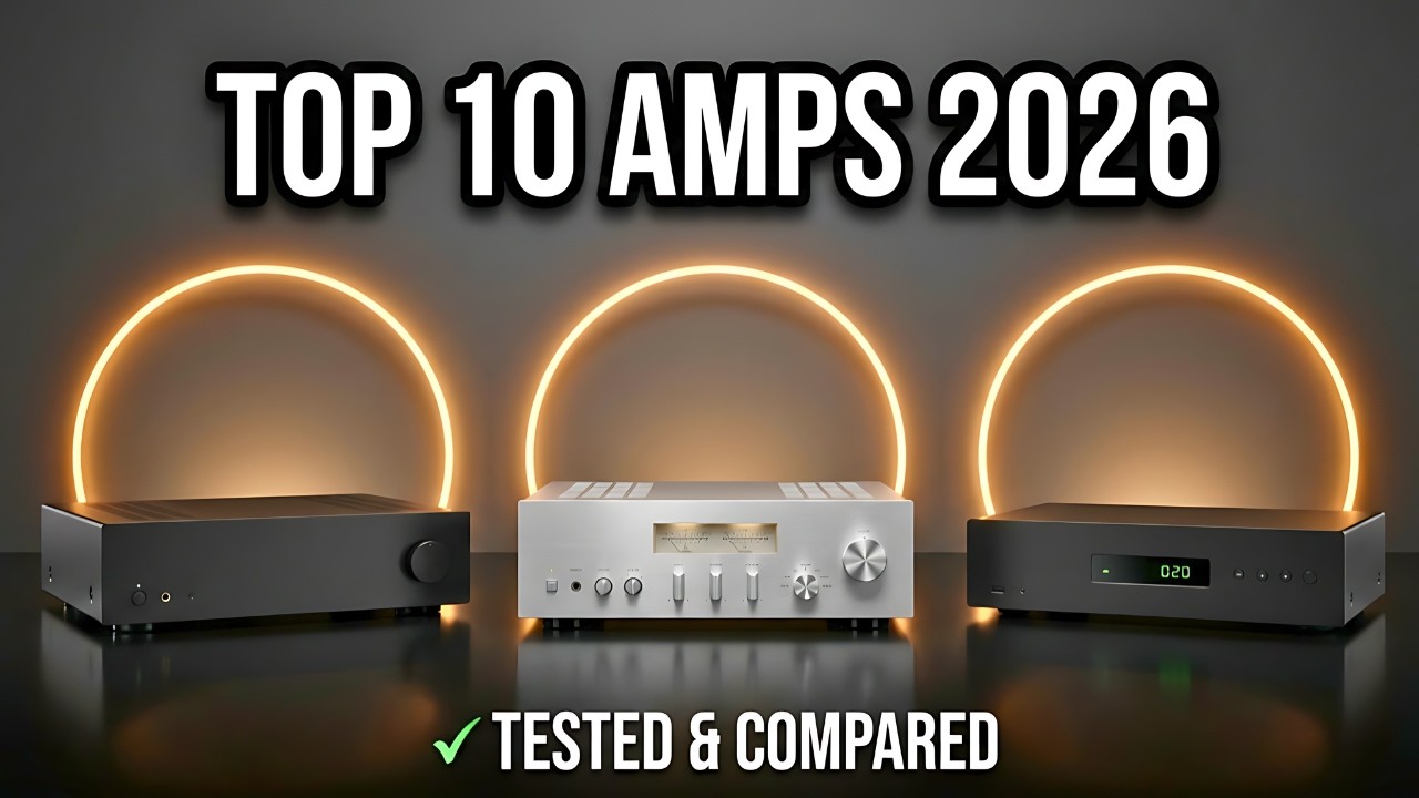 I Tested the Top 10 Stereo Amplifiers of 2026!