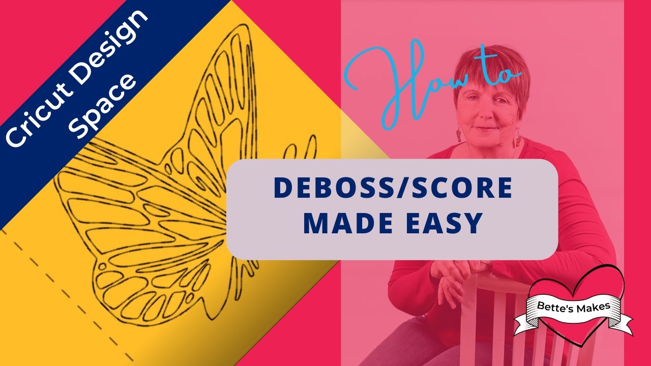 Cricut Design Space - Deboss Using Your Scoring Tool