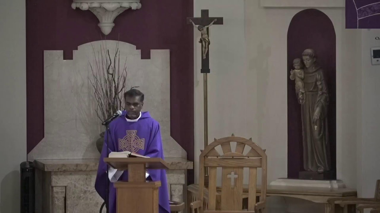 Saturday, First Week of Lent, Mass with Fr. Christy Yesudass,, MSC (02.28:2026)