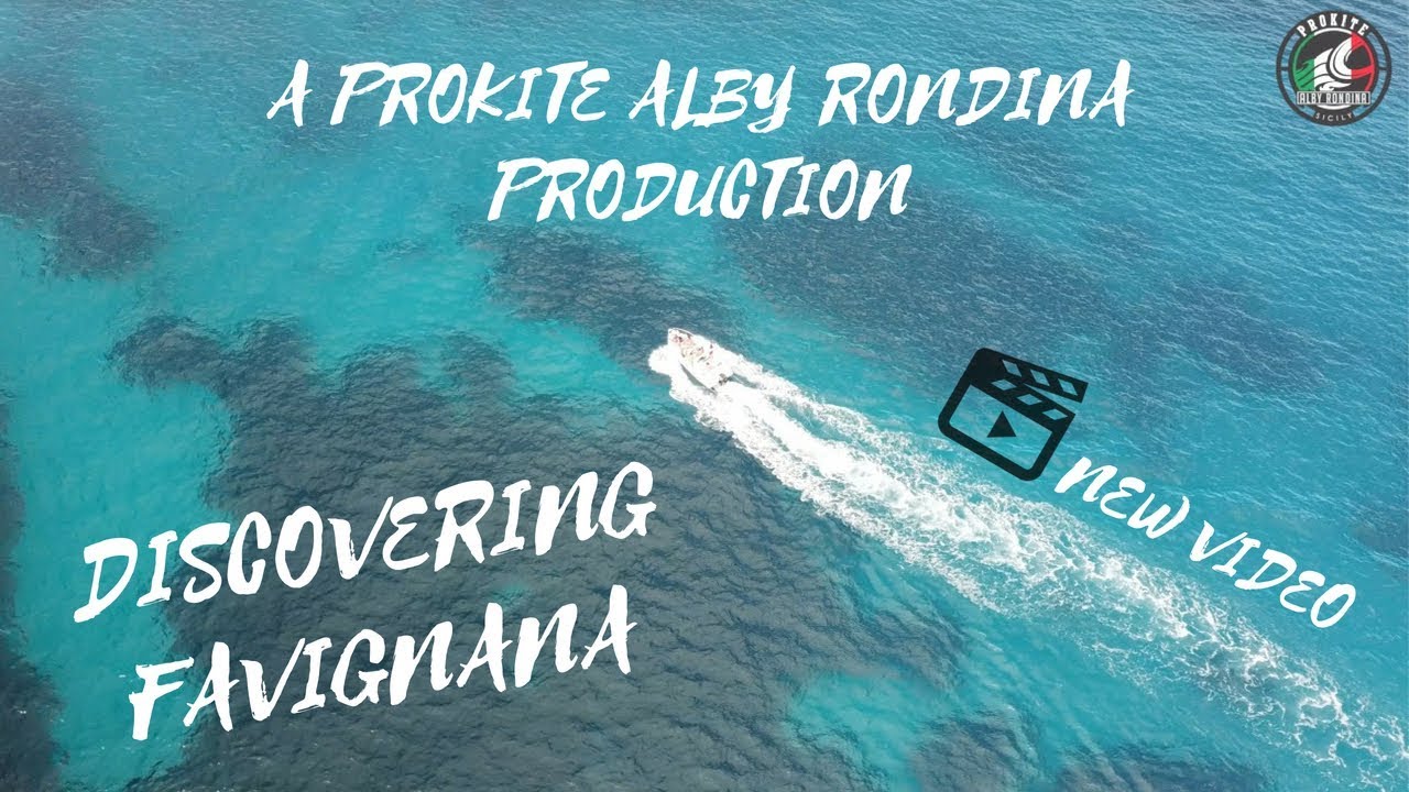 A Prokite Alby Rondina trip: Discovering Favignana