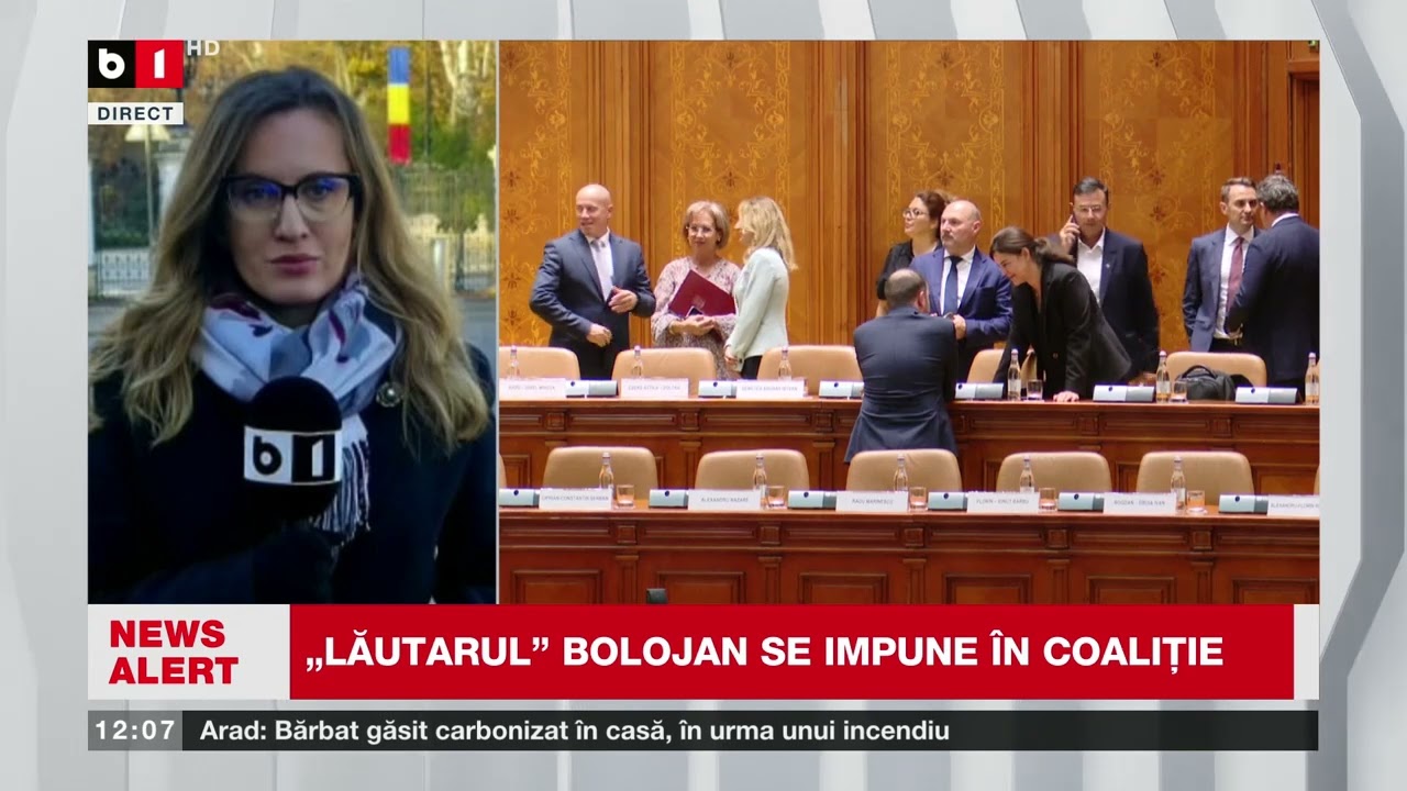 TALK B1 CU GABRIELA MIHAI. PSD, PUS LA COLȚ DE BOLOJAN. SCENARIUL GUVERNUL MINORITAR.  P1