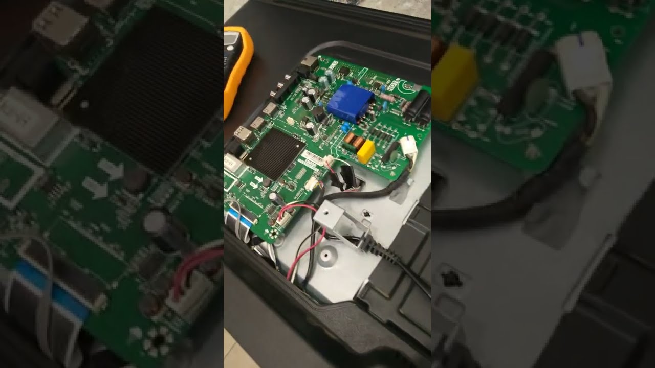 cómo diagnosticar si es falla de tarjeta o leds en pantalla jvc 32