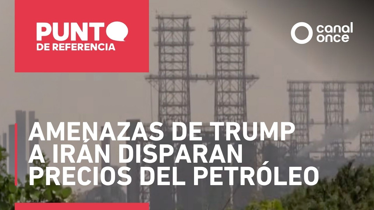 Punto de referencia - Amenazas de Trump a Ir&aacute;n disparan precios del petr&oacute;leo (02/04/2026)