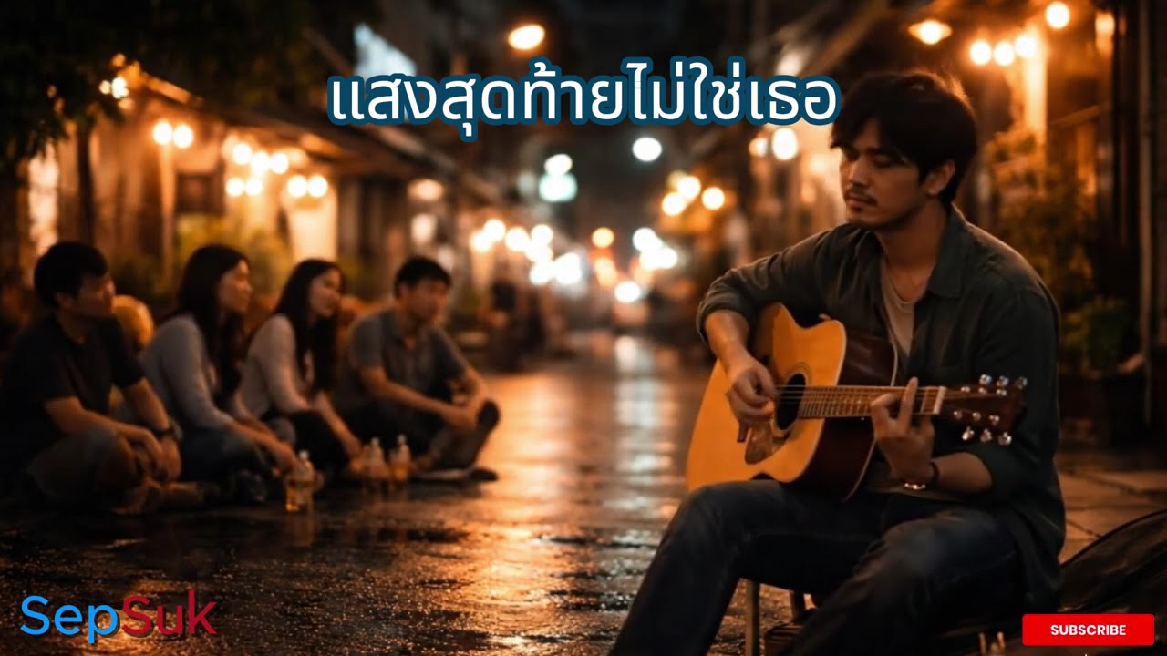 เพลง แสงสุดท้ายไม่ใช่เธอ |  เพลงเพราะเพื่อชีวิต | สถานีเพลงเพราะ   | Lyrics © 2026 Sep Suk