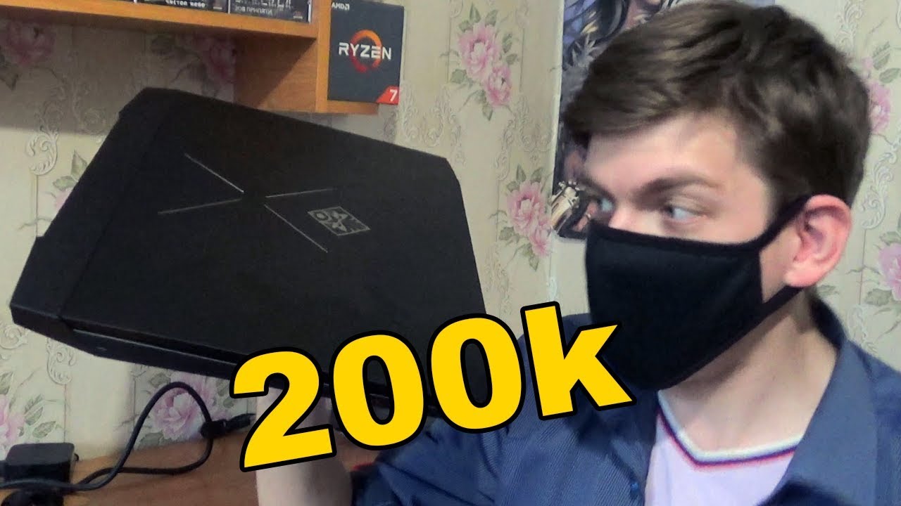 НОУТ за 200К. HP OMEN X