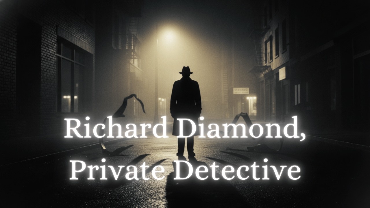 Richard Diamond, Private Detective  Mike Burton Murder Case  Classic Radio Noir
