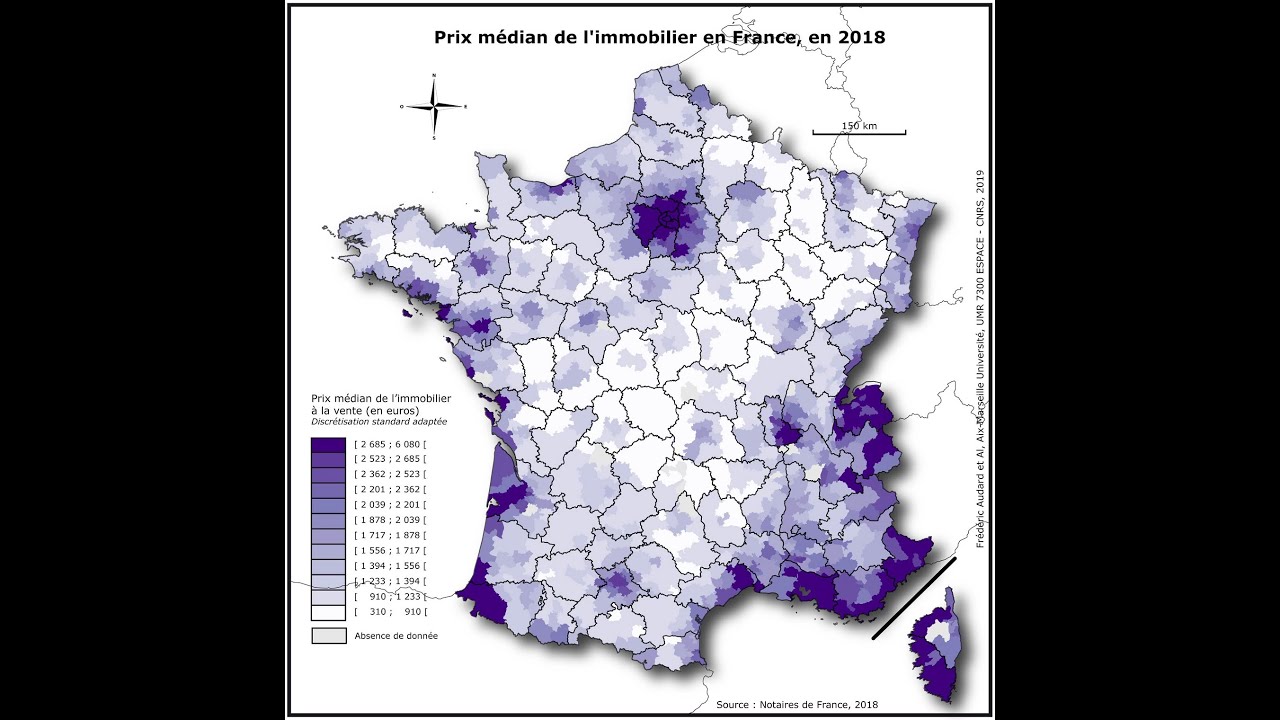 La discrétisation en cartographie