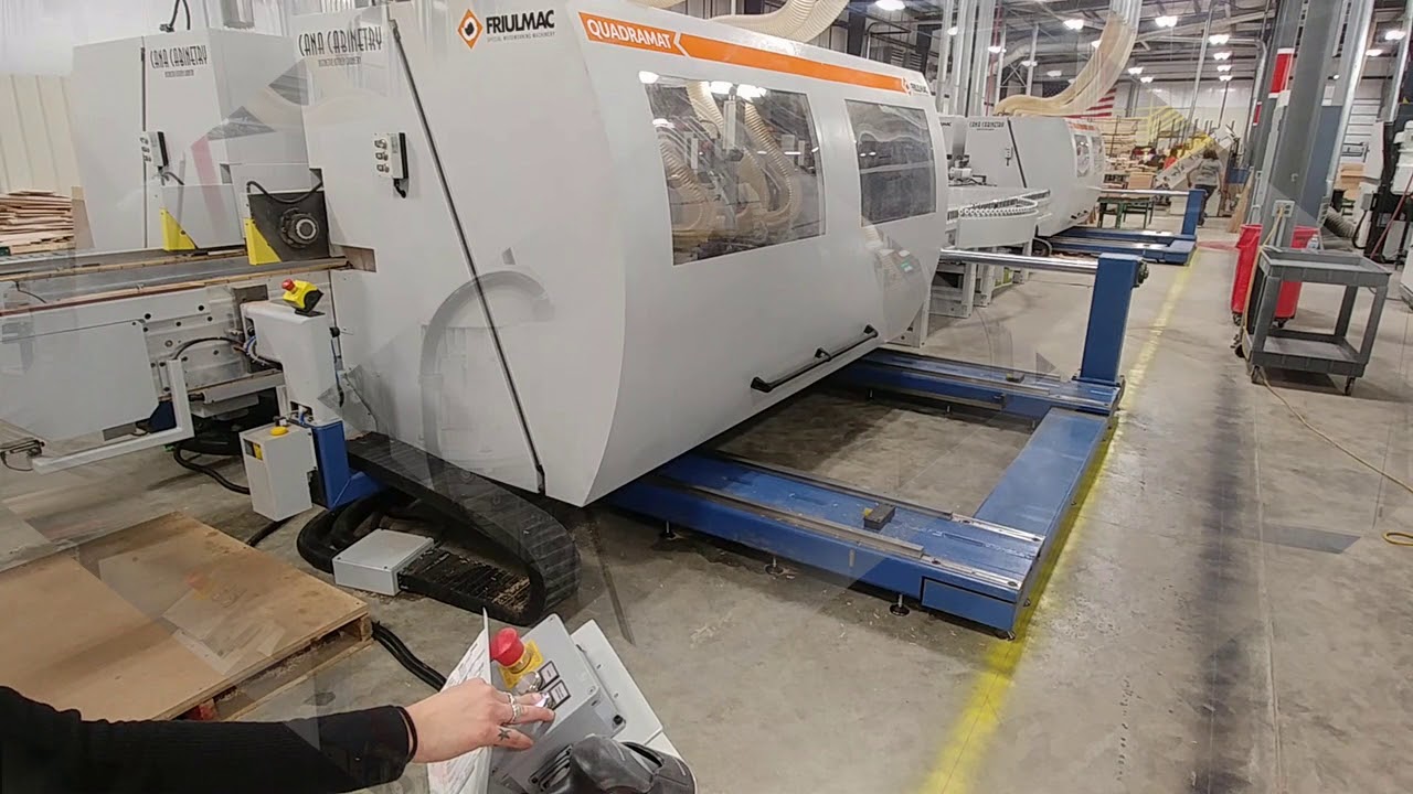 Friulmac QUADRAMAT line in action