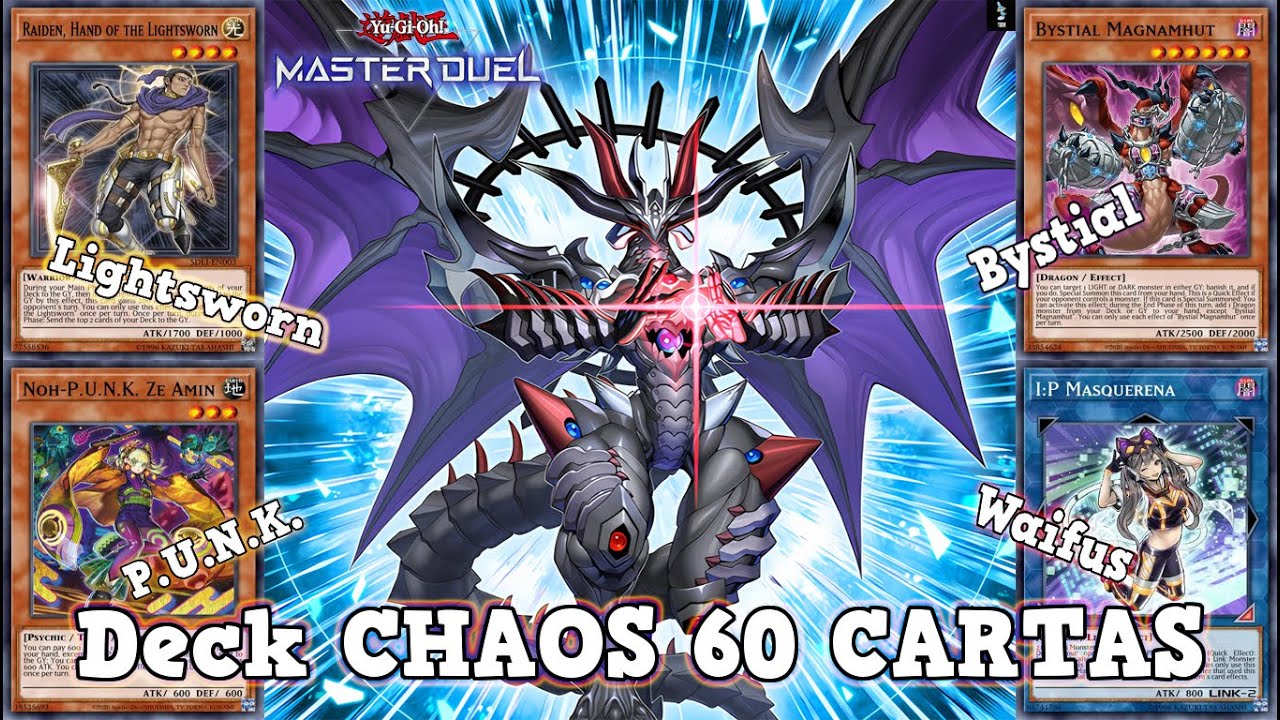 Deck CHAOS - LIGHTSWORN BYSTIAL P.U.N.K. y más en Ensalada de 60 Cartas | Yu-Gi-Oh! MASTER DUEL