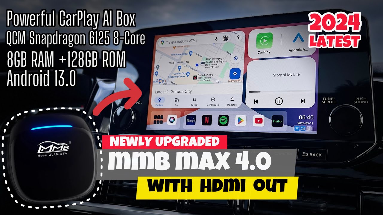 MMB Max 4.0 с выходом HDMI 2024, обновлённая модель | Распаковка и обзор
