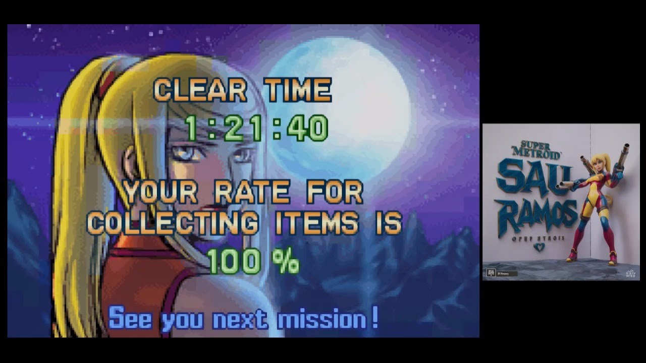 Metroid Zero Mission 100%
