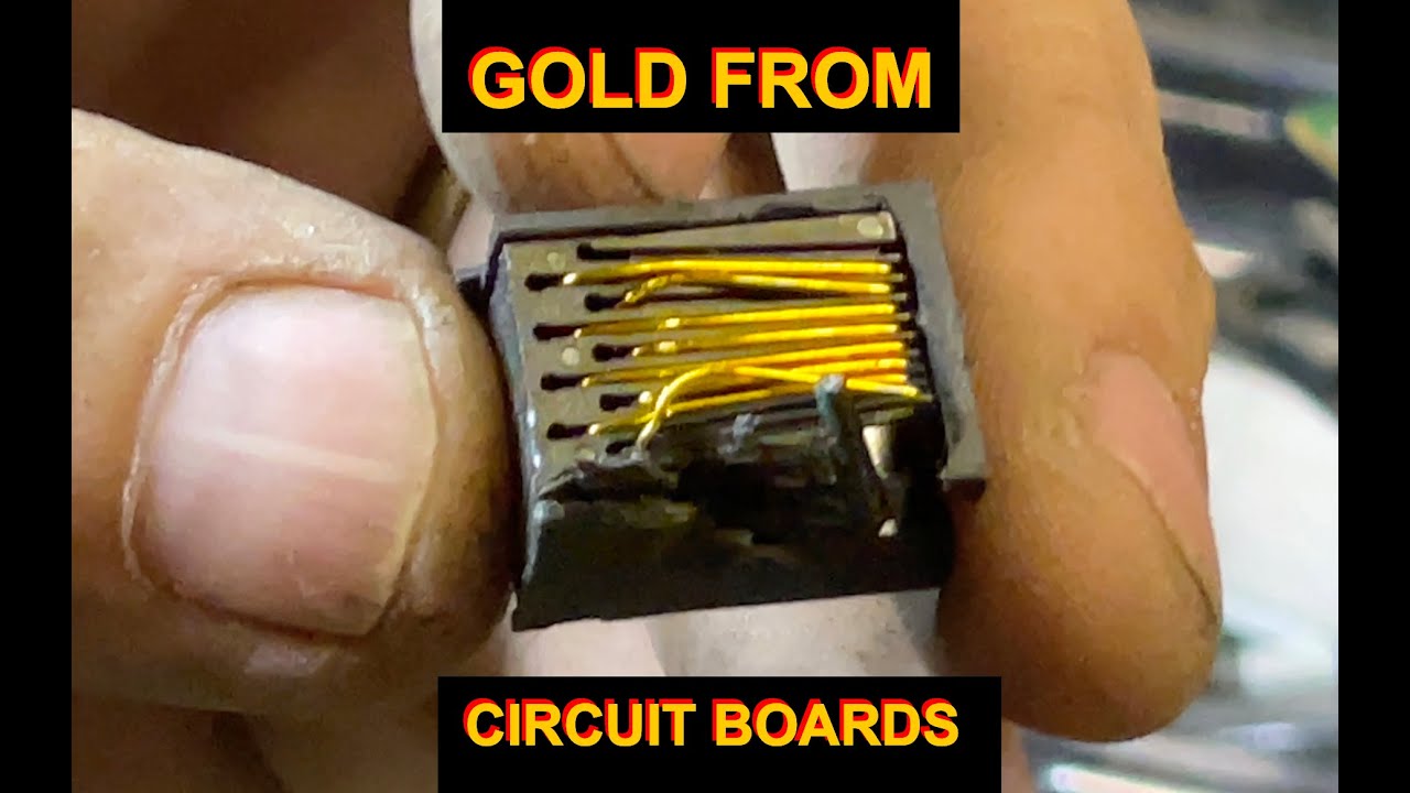 ♻️ Getting Gold, Silver, Copper & Aluminum from circuit boards