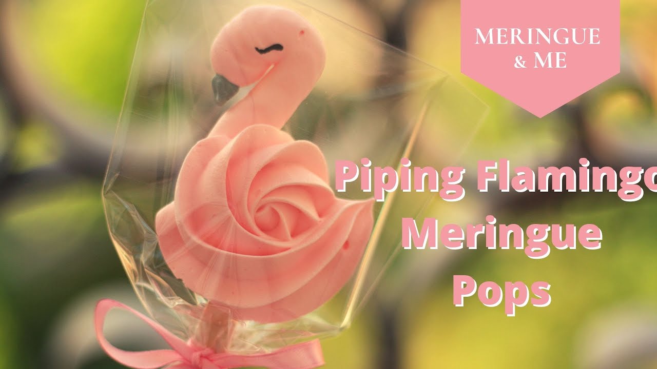 How to make Flamingo Meringue Pops