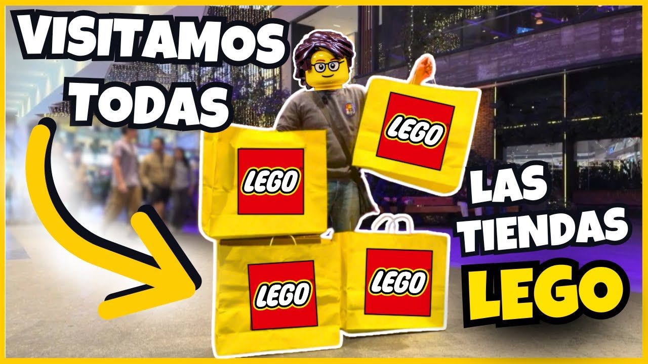 Visitando TODAS las LEGO STORES de CMDX!