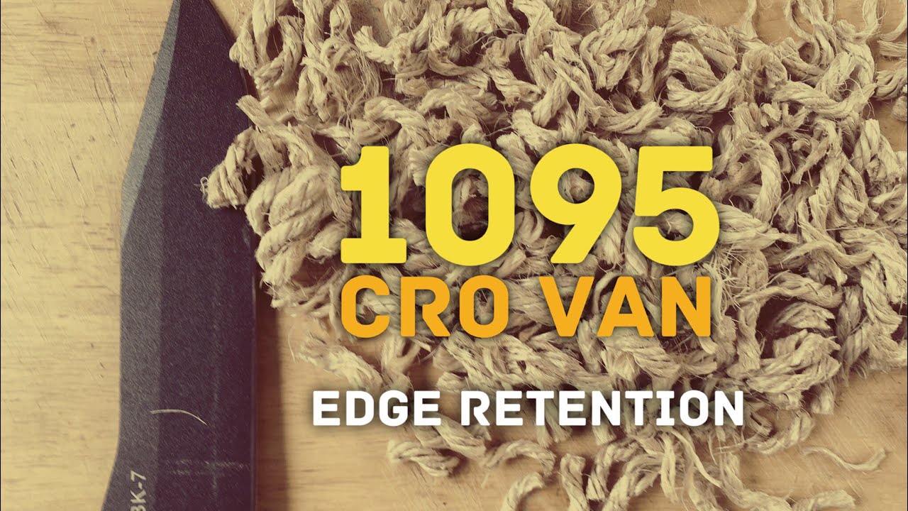 Edge Retention Test - 1095 Cro Van on BK7 : Is there a difference?
